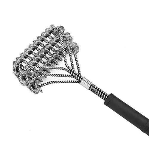 Accdata 18 Safety Clean Grill Brush  Bristle Free ...