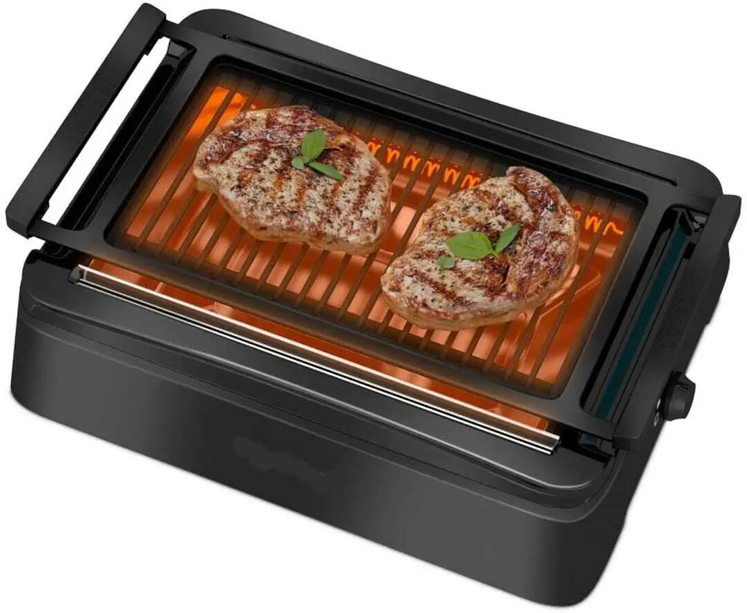 Advanced Infrared Heating Technology Smokeless BBQ Grill ...