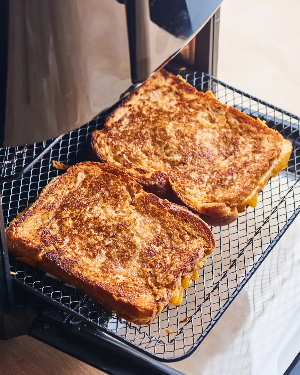 Air Fryer Grilled Cheese Sandwiches Are Golden, Gooey, and Absolutely ...