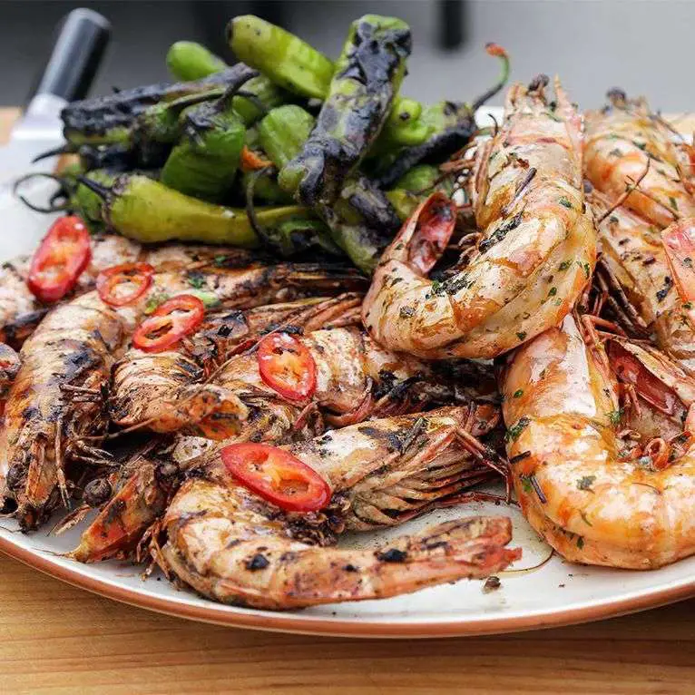 Andrew Zimmern Cooks: Grilled Shrimp #grilledshrimp ...