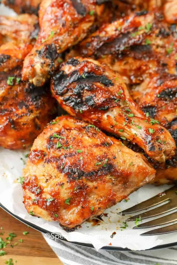 Barbecue chicken is a favorite in my house! It