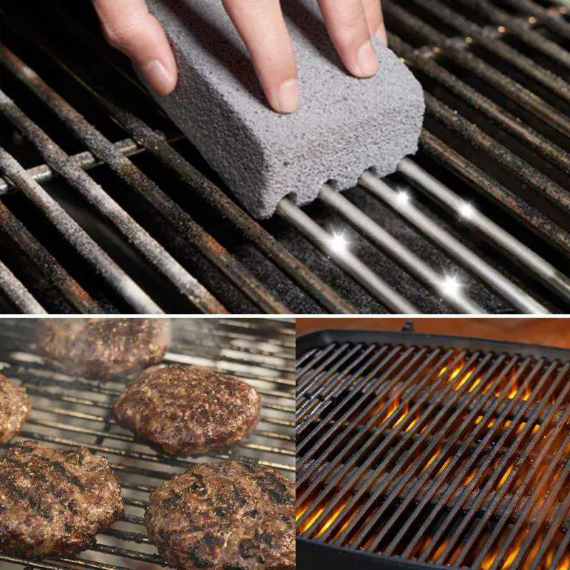 Barbecue Cleaning Grill Block Brick Barbecue Stone Cleaning Barbecue ...