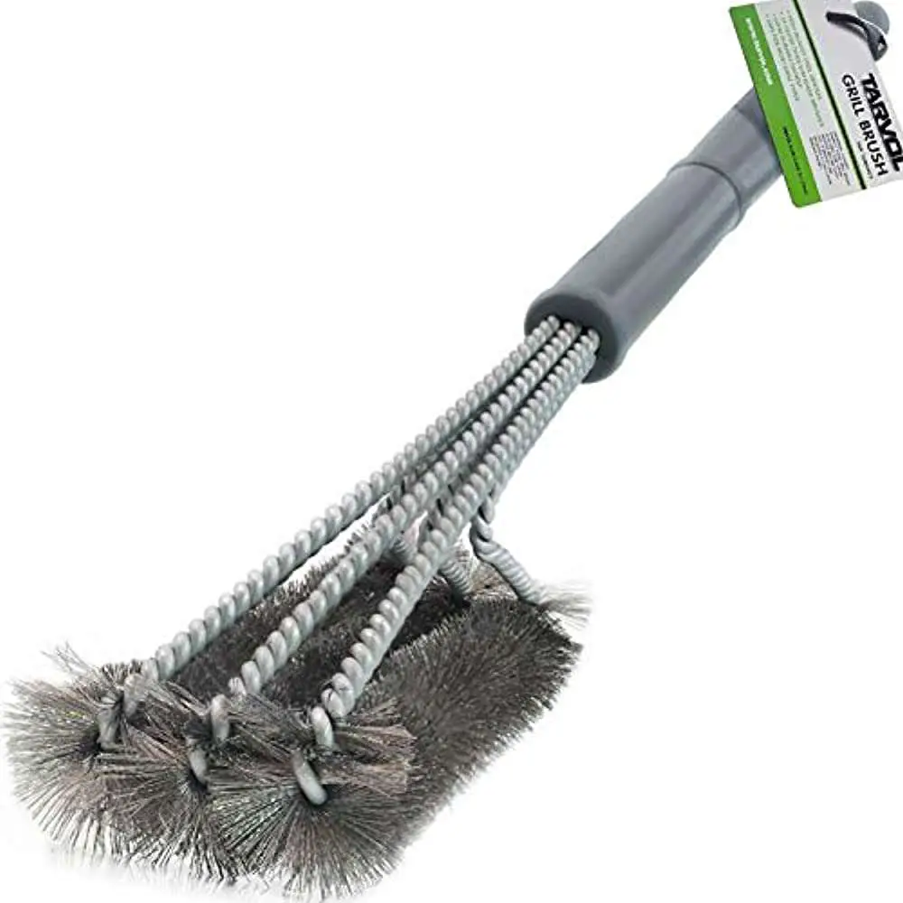 BBQ Grill Brush Stainless Steel 18"  Barbecue Cleaning W/Wire Bristles ...