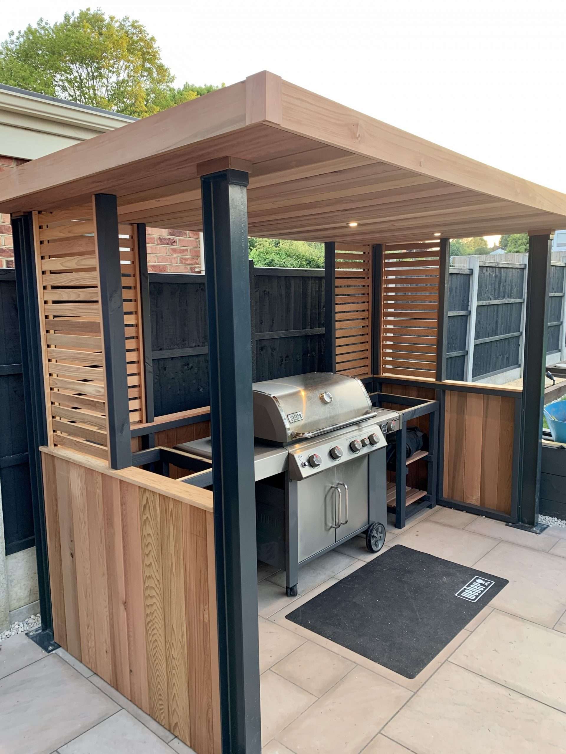 BBQ Shelter from Solace Garden Rooms on Facebook