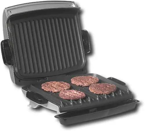 Best Buy: George Foreman Grill with Removable Grill Plates ...