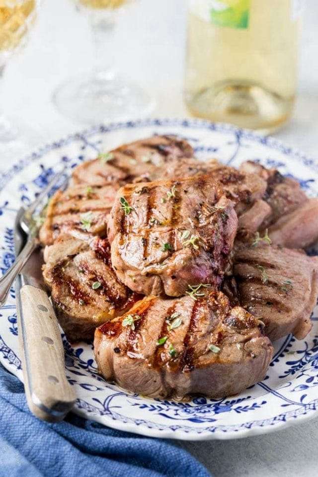 Best Grilled Lamb Chops with Marinade