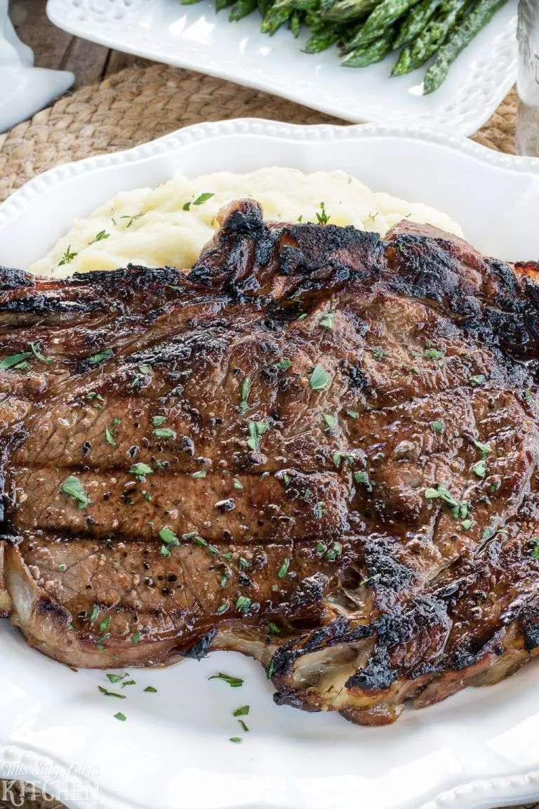 BEST Steak Marinade for Grilled Ribeye Steaks