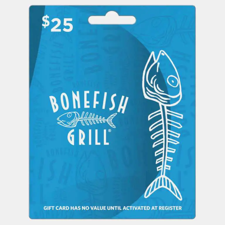 Bonefish grill gift card balance