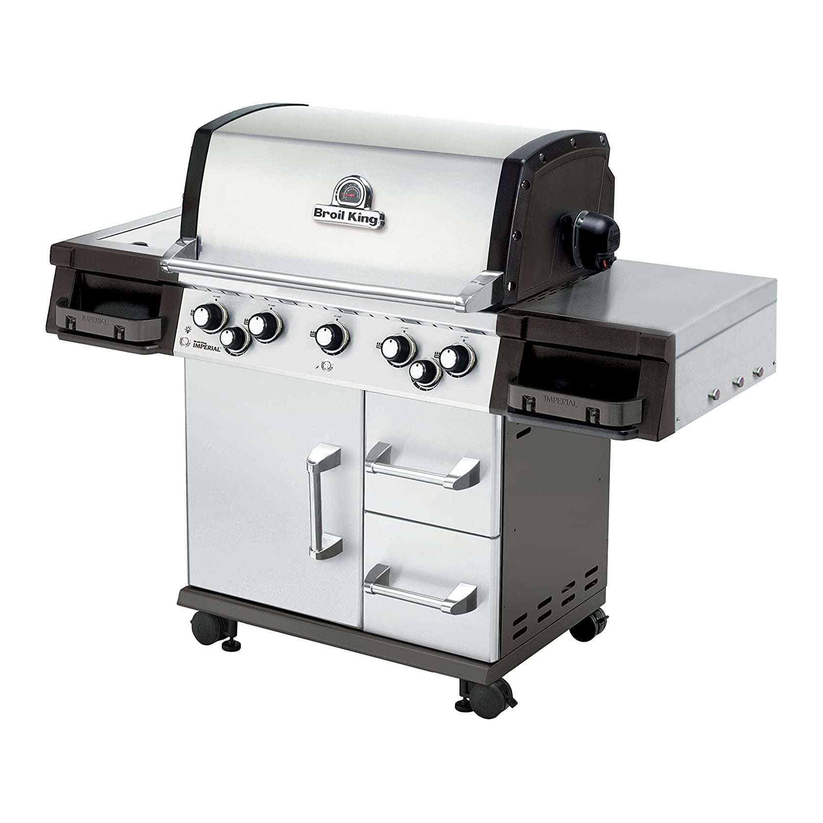 Broil King 5 Burner Imperial 590 Liquid Propane Powered Grill ...