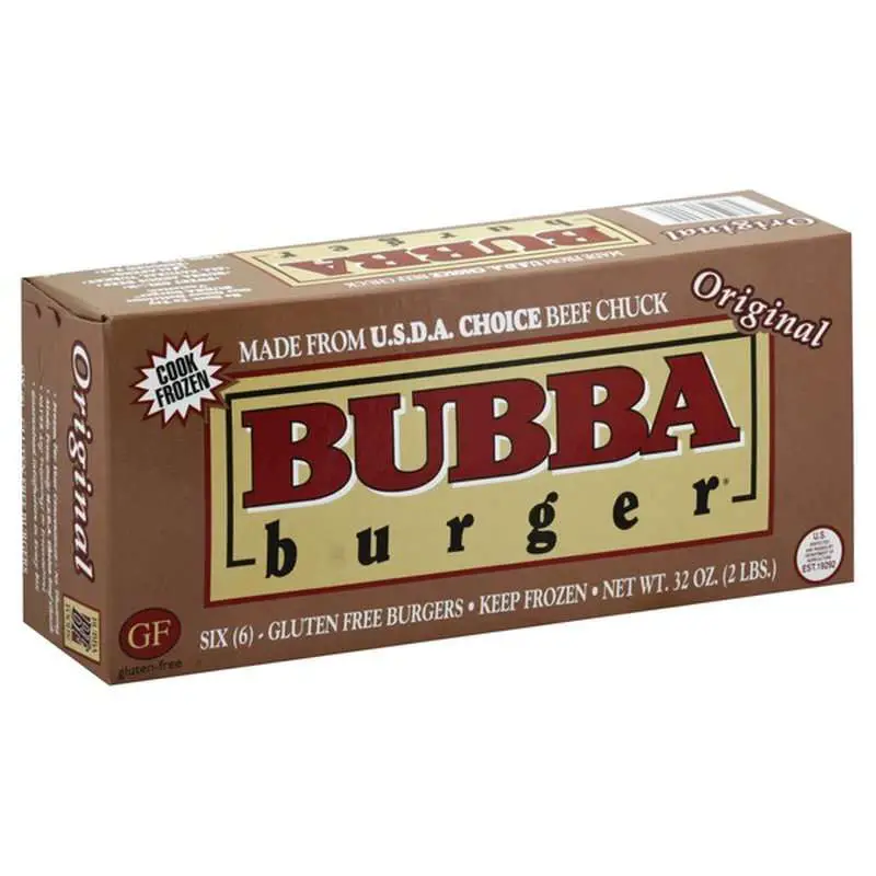 Bubba Burger Burgers, Gluten Free, Beef Chunk, Original (6 ...
