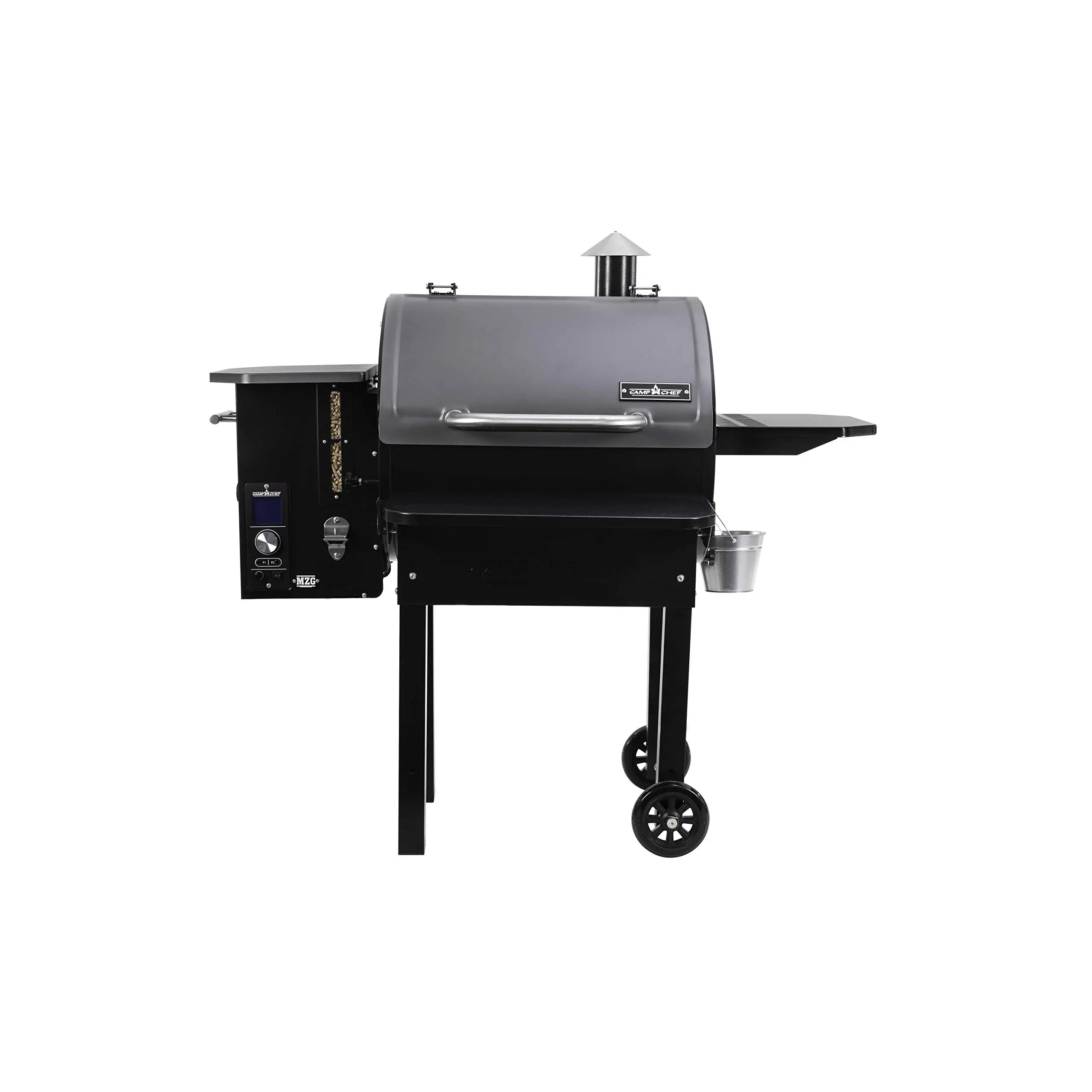 Camp Chef PG24MZG SmokePro Slide Smoker with Fold Down Front Shelf Wood ...