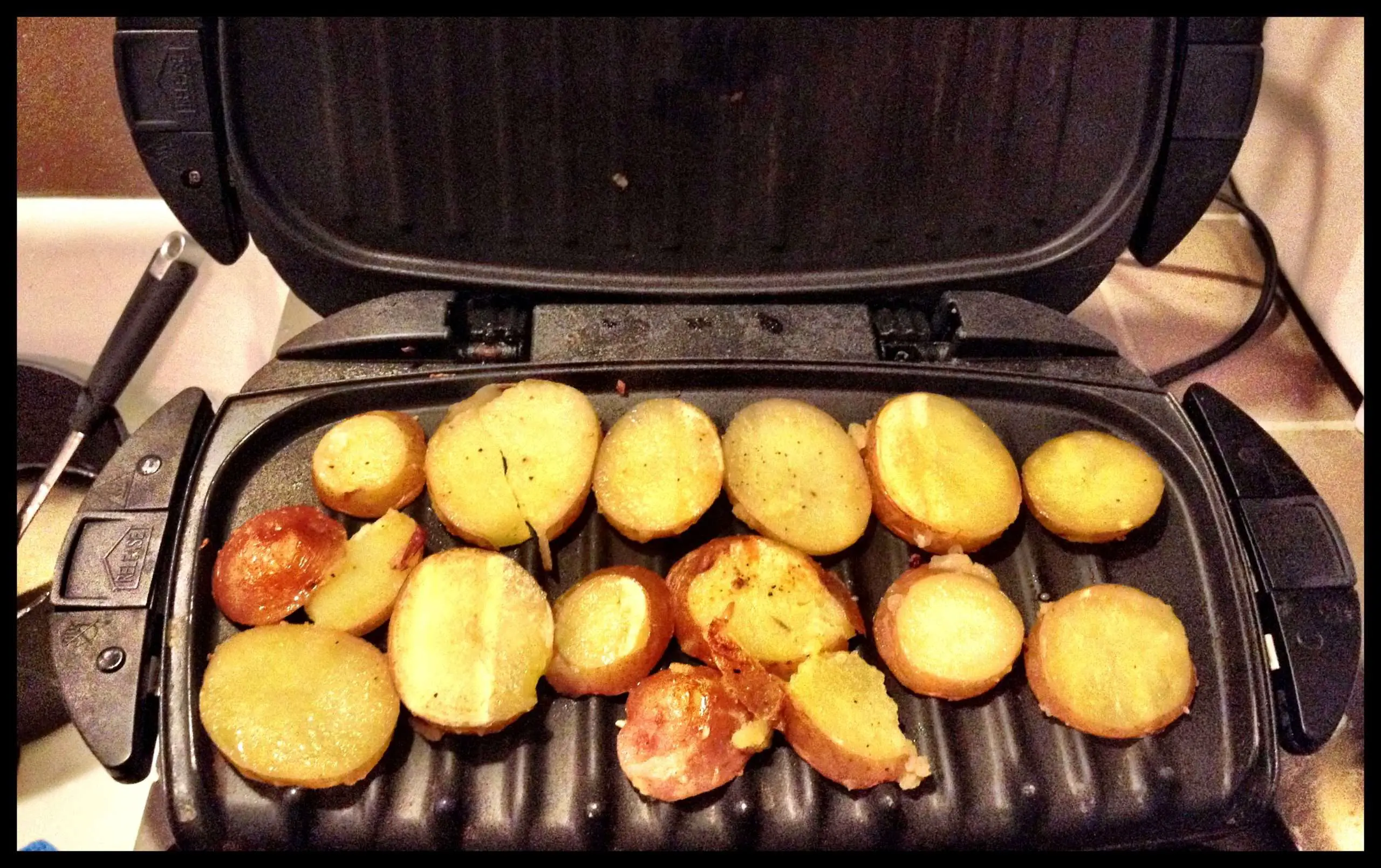 Can you cook potatoes on a george foreman grill