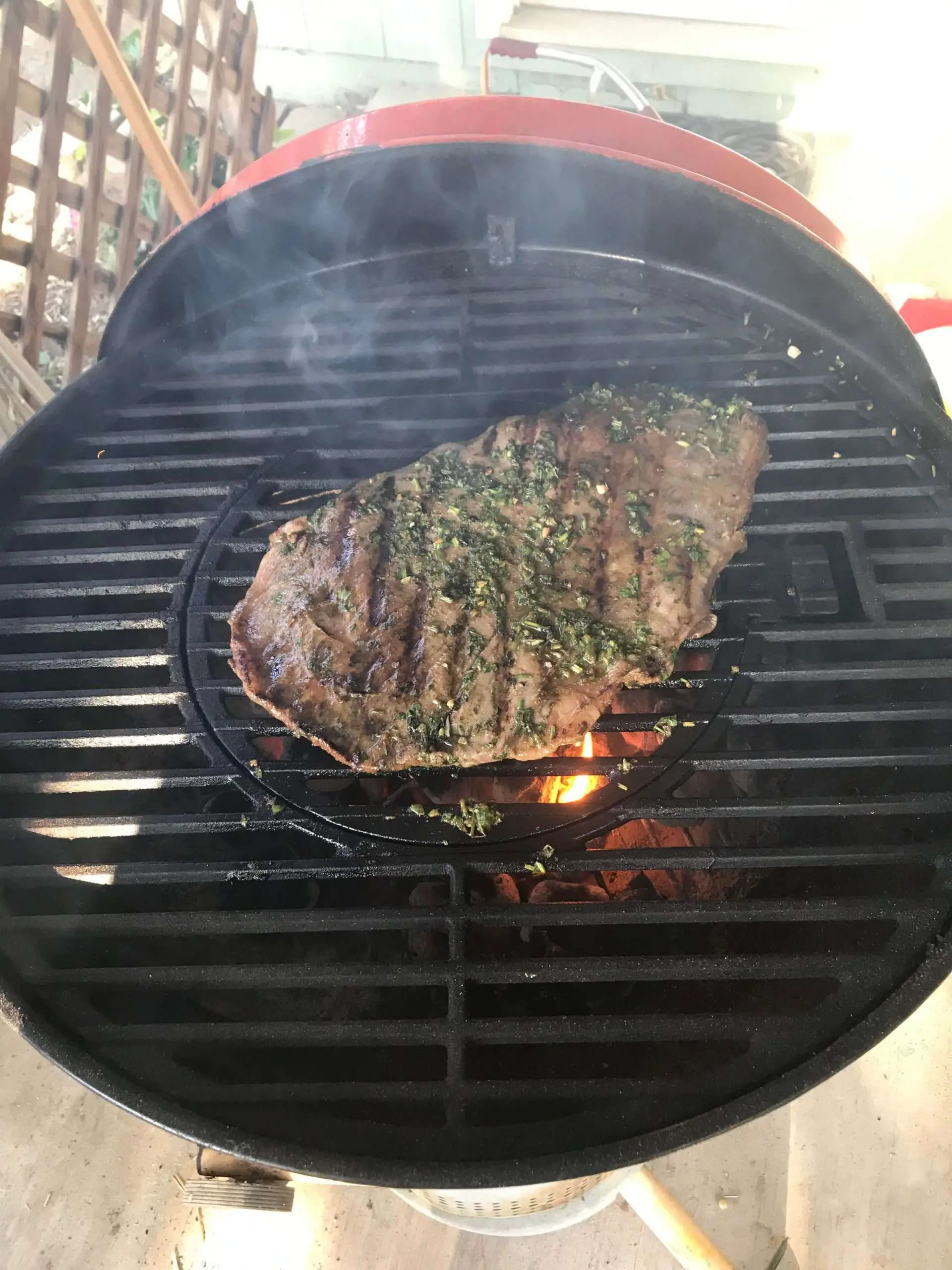 Carne Asada is on the menu tonight : grilling