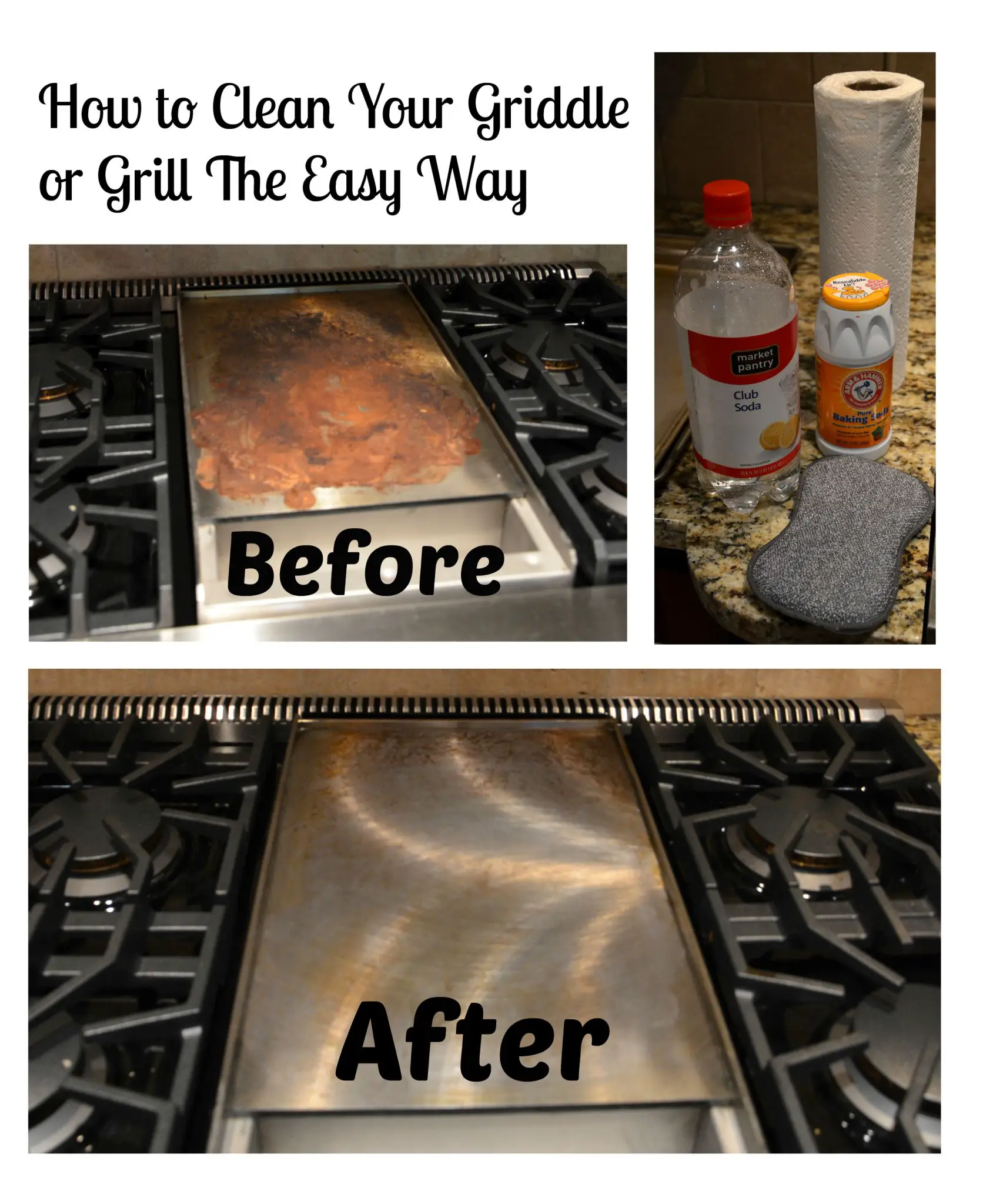 Cleaning Your Griddle (Or Grill) The Easy Way