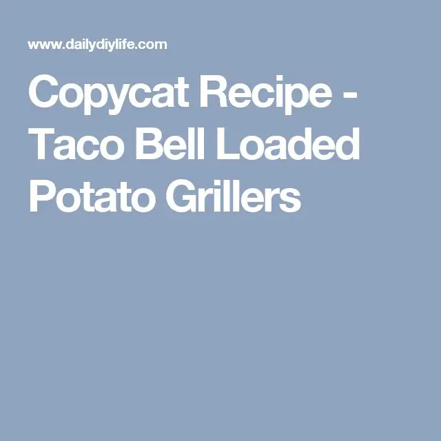 Copycat Recipe