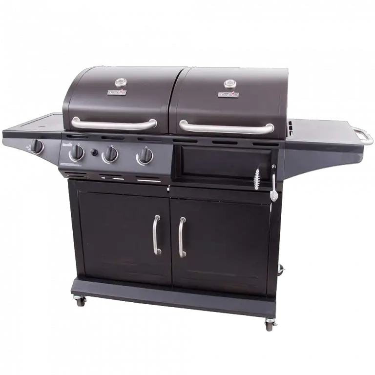 DELUXE GAS &  CHARCOAL COMBO GRILL