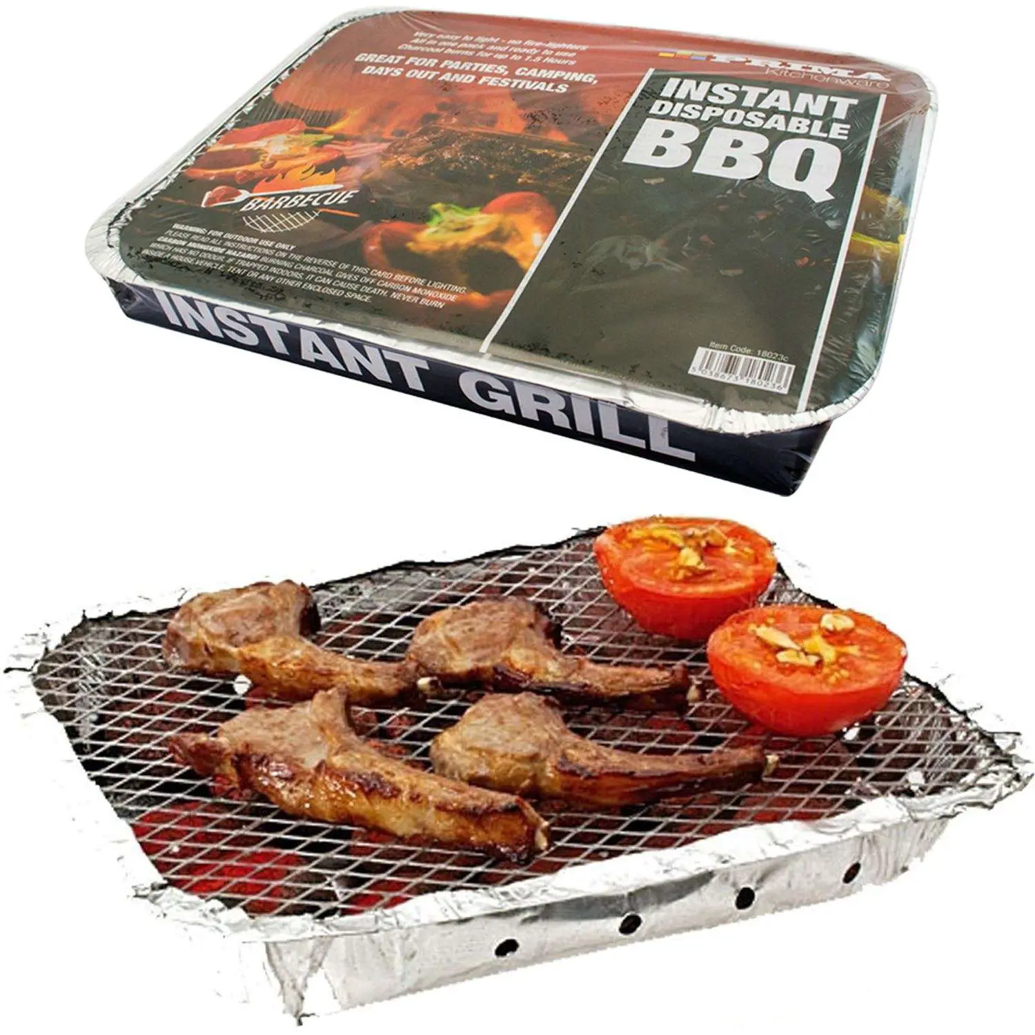 Disposable Instant Light BBQ Barbecue Charcoal Grill Outdoor Cooking ...