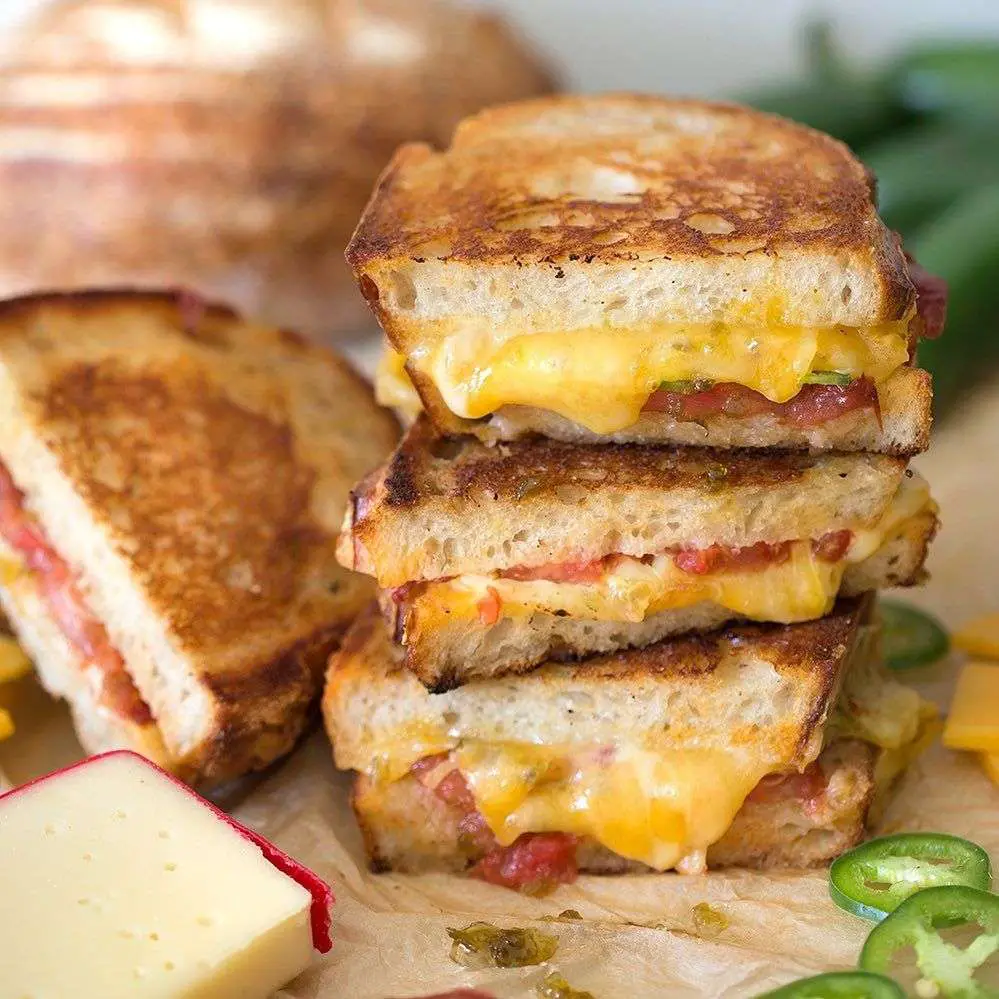 Do you add anything to your grilled cheese or keep it ...