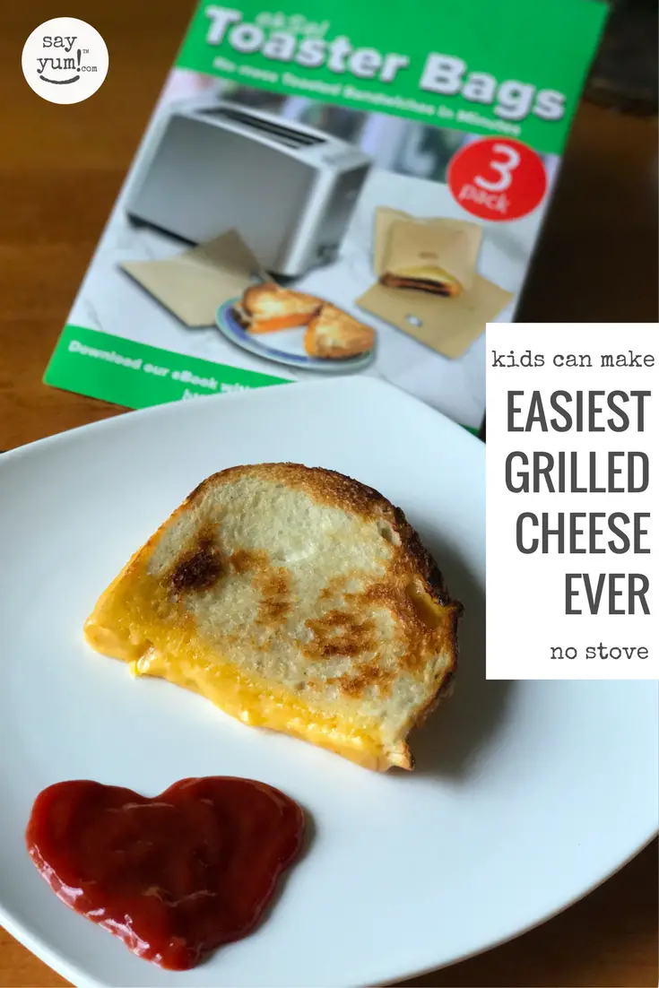 easiest way to make grilled cheese ever