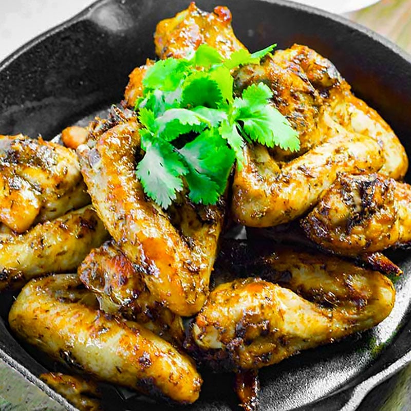 Easy Grilled Chicken Wings