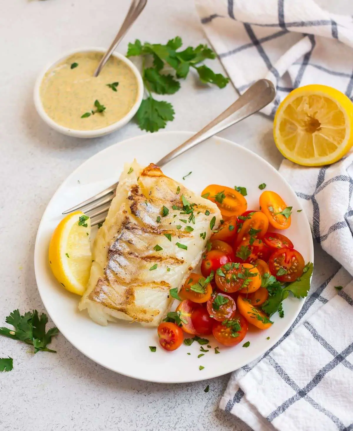 Easy Grilled Cod is the perfect meal for any night of the week! It