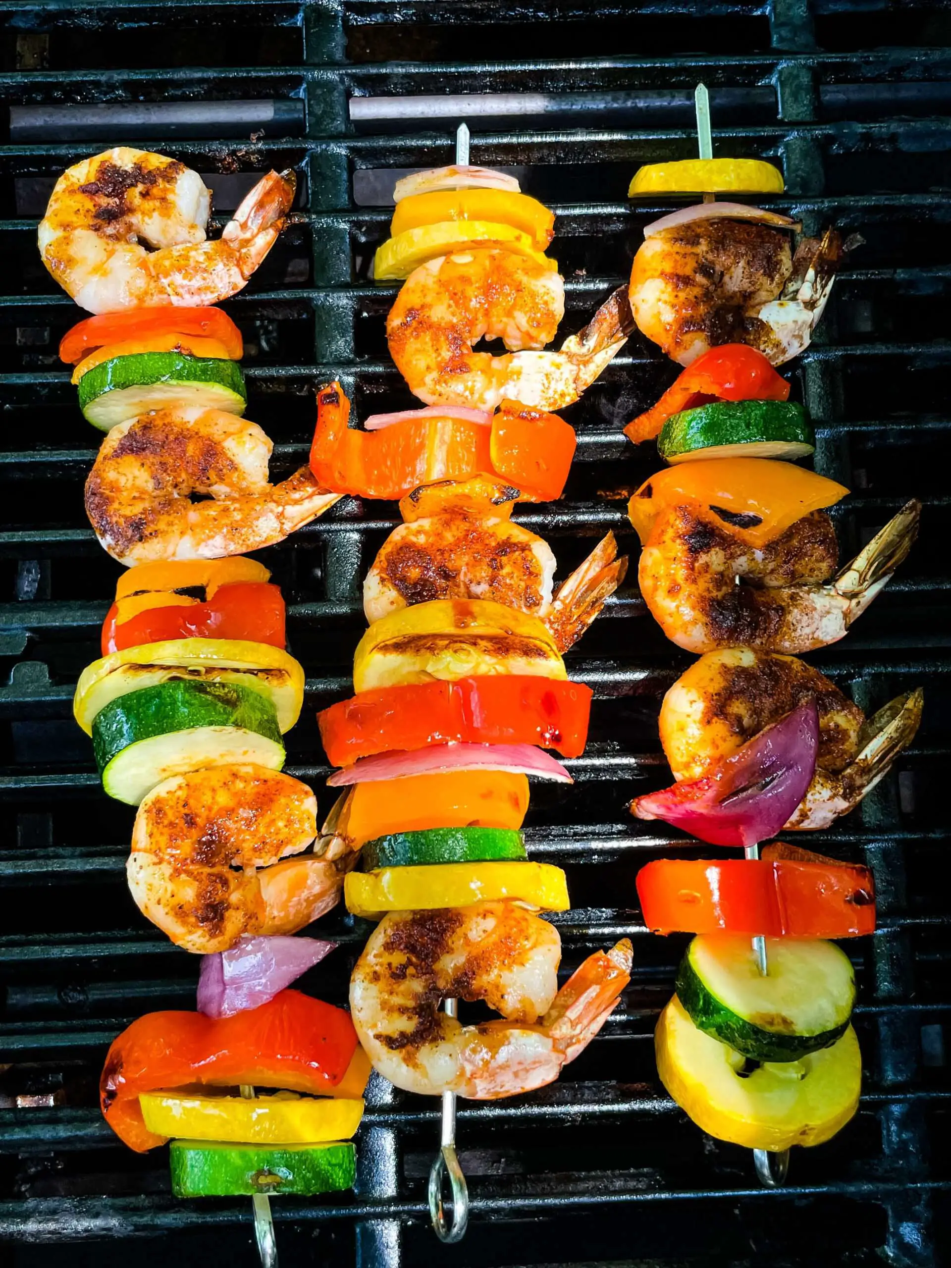 Easy Grilled Shrimp Skewers