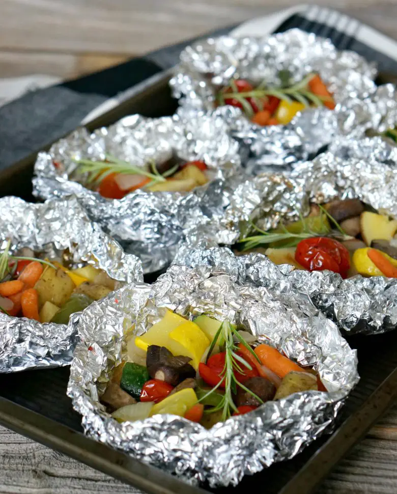 Easy Grilled Veggie Foil Packets