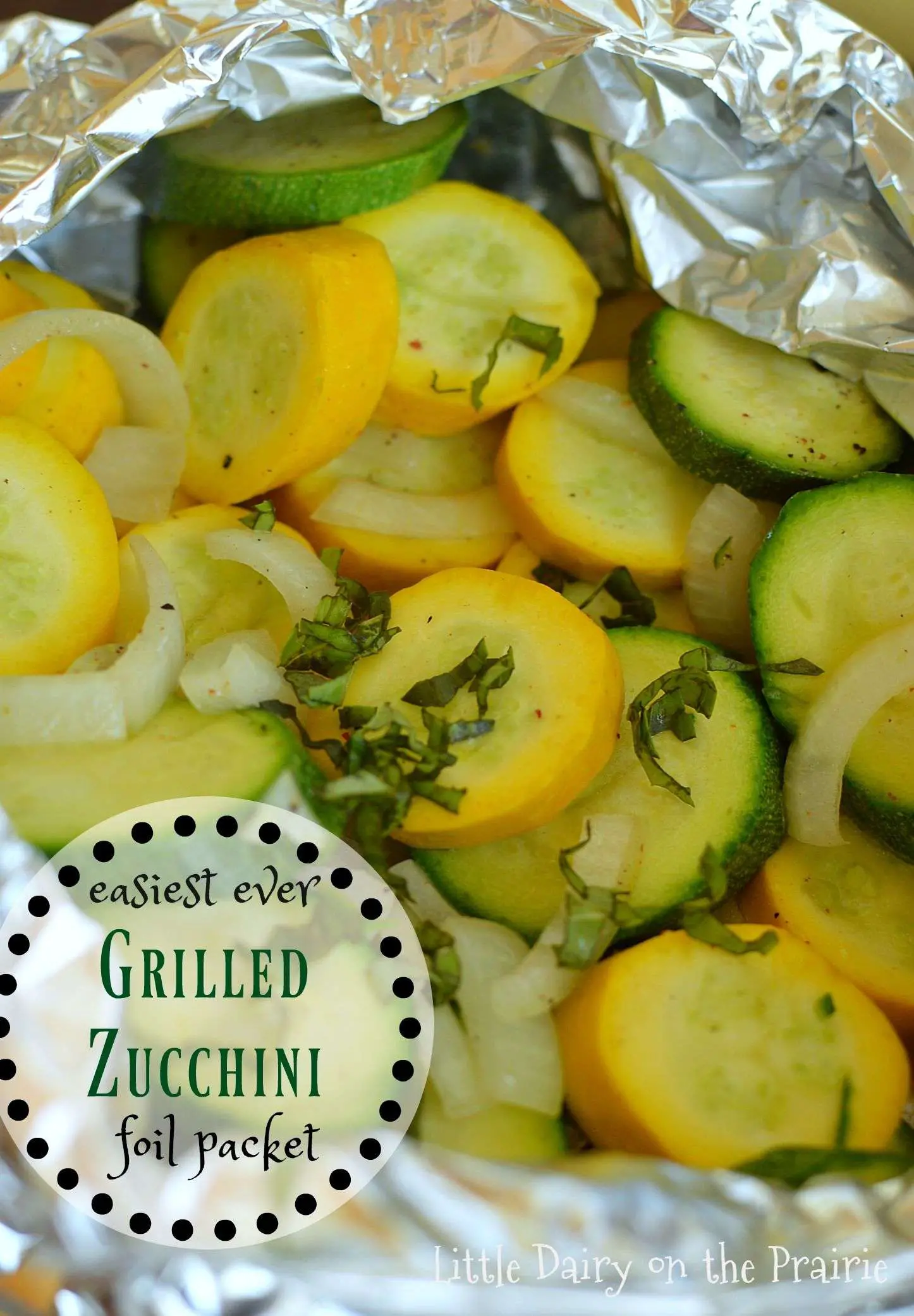 Easy Grilled Zucchini Packet
