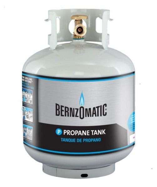 Empty Liquid Propane Refillable Tank Gas BBQ Barbeque ...
