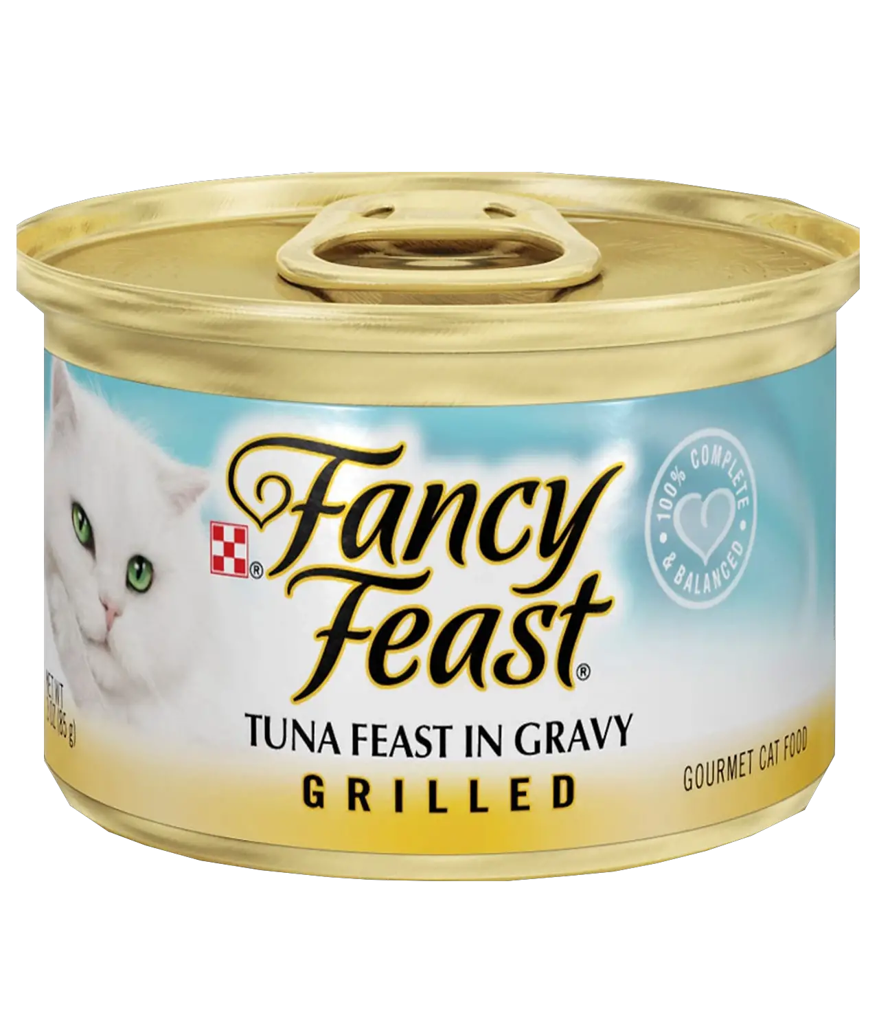 Fancy Feast Grilled Tuna Feast in Gravy Canned Cat Food 85gm ...