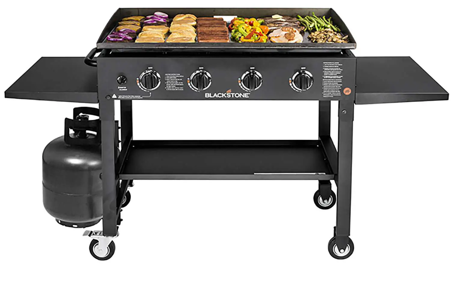 Flat Top Gas Grills You