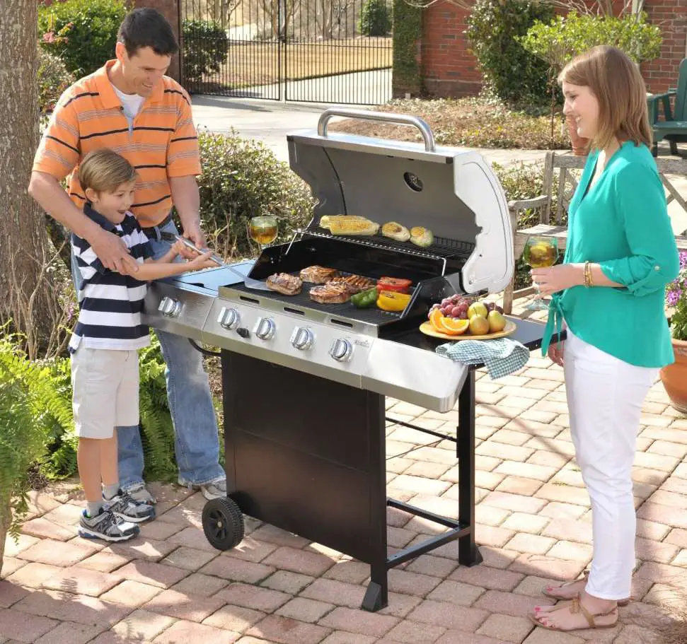 Gas Grills are comfortable and very easy to use