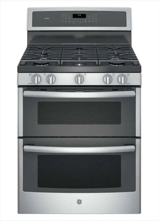GE Profile 30 in. 6.8 cu. ft. Double Oven Gas Range with ...