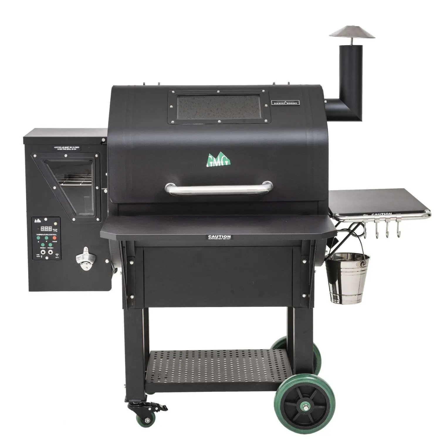 GMG Daniel Boone Prime Plus 12V Pellet Grill Black  Great Outdoors BBQ Co