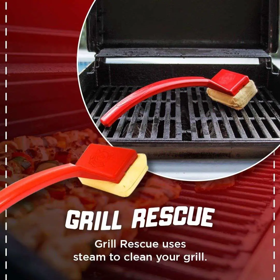 Grill Rescue Barbecue Cleaning Brush  WasabiSix