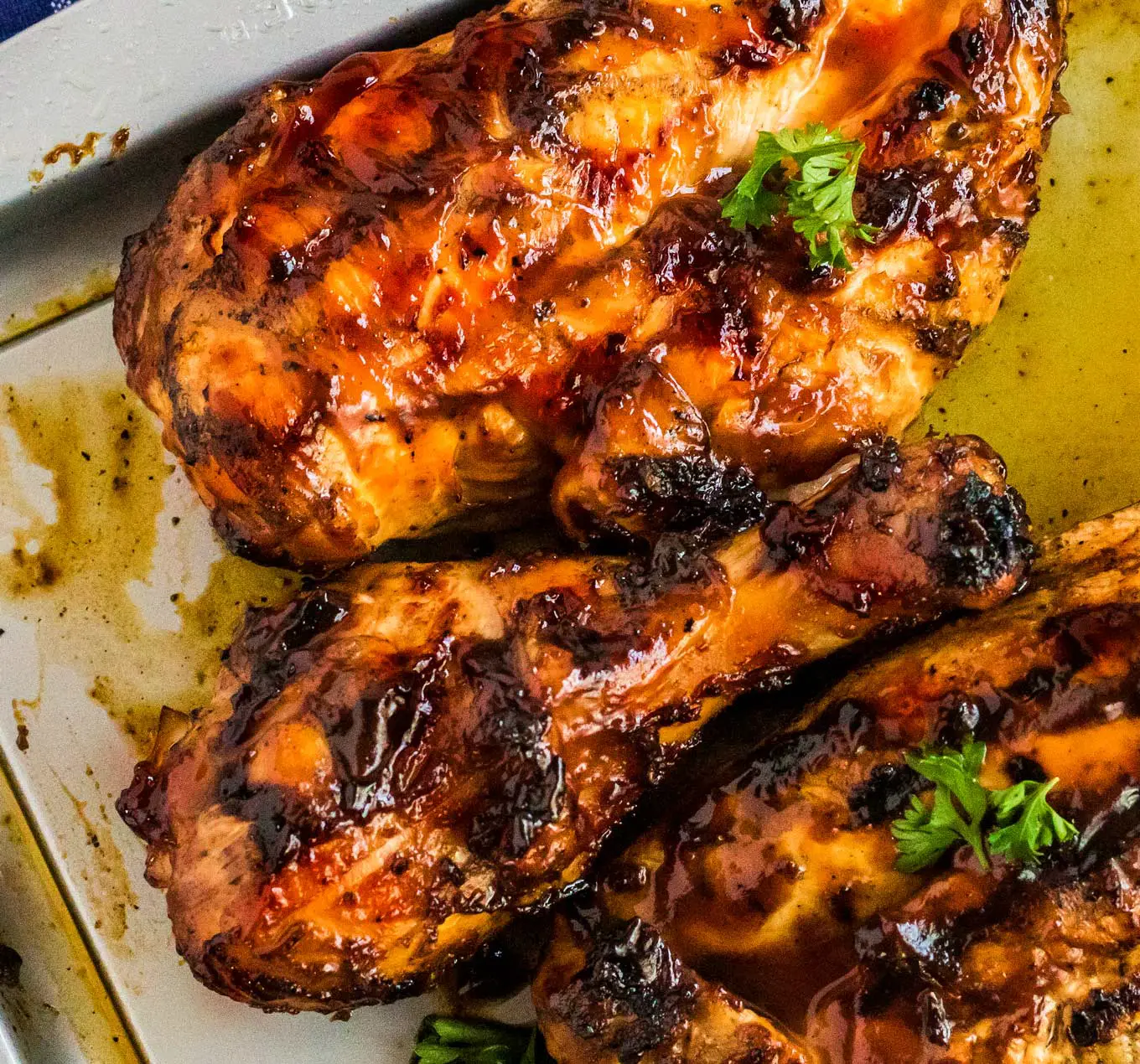 Grilled BBQ Chicken (family favorite!)