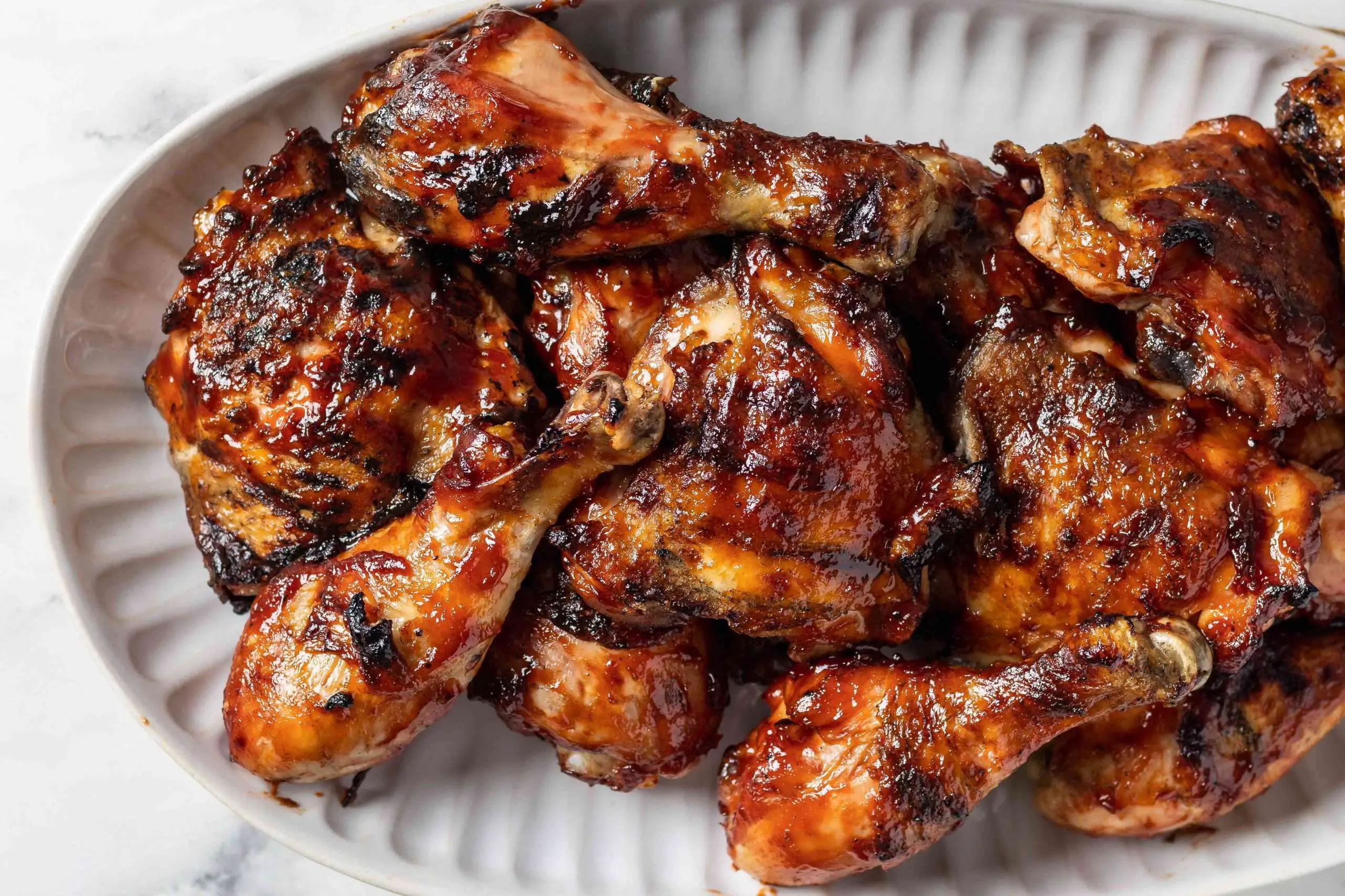 Grilled BBQ Chicken {How