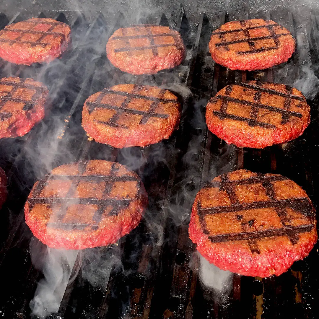 Grilled Beyond Meat Burgers