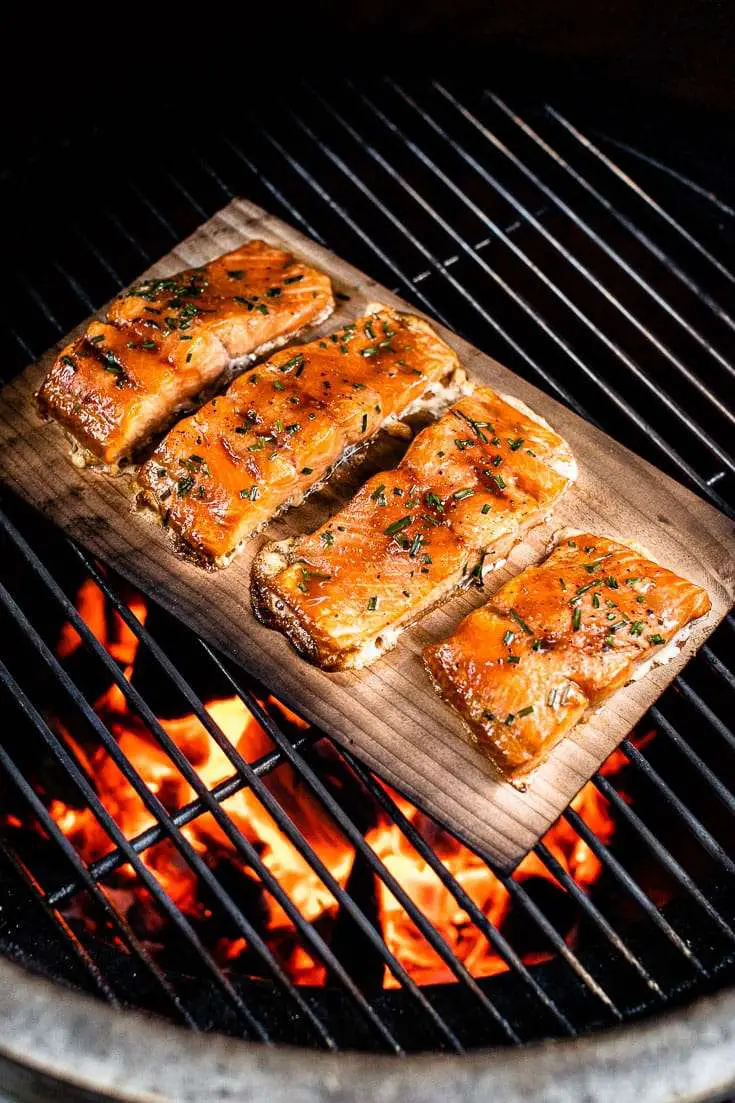 Grilled Cedar Plank Salmon Recipe