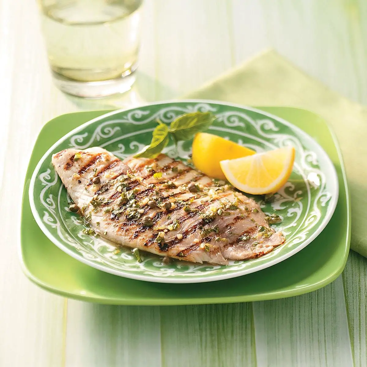 Grilled Tilapia Piccata for Two Recipe: How to Make It