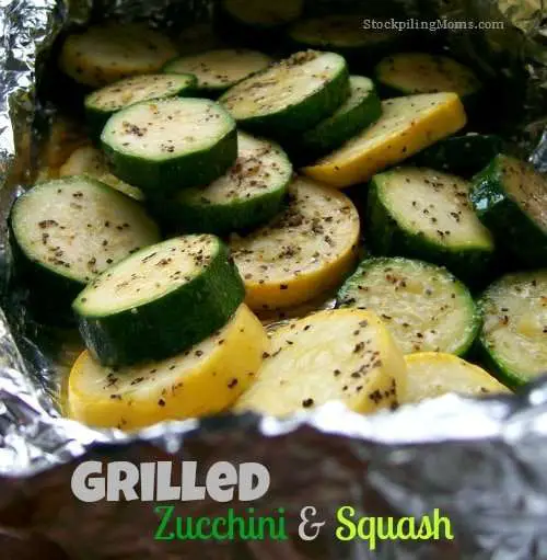 Grilled Zucchini and Squash