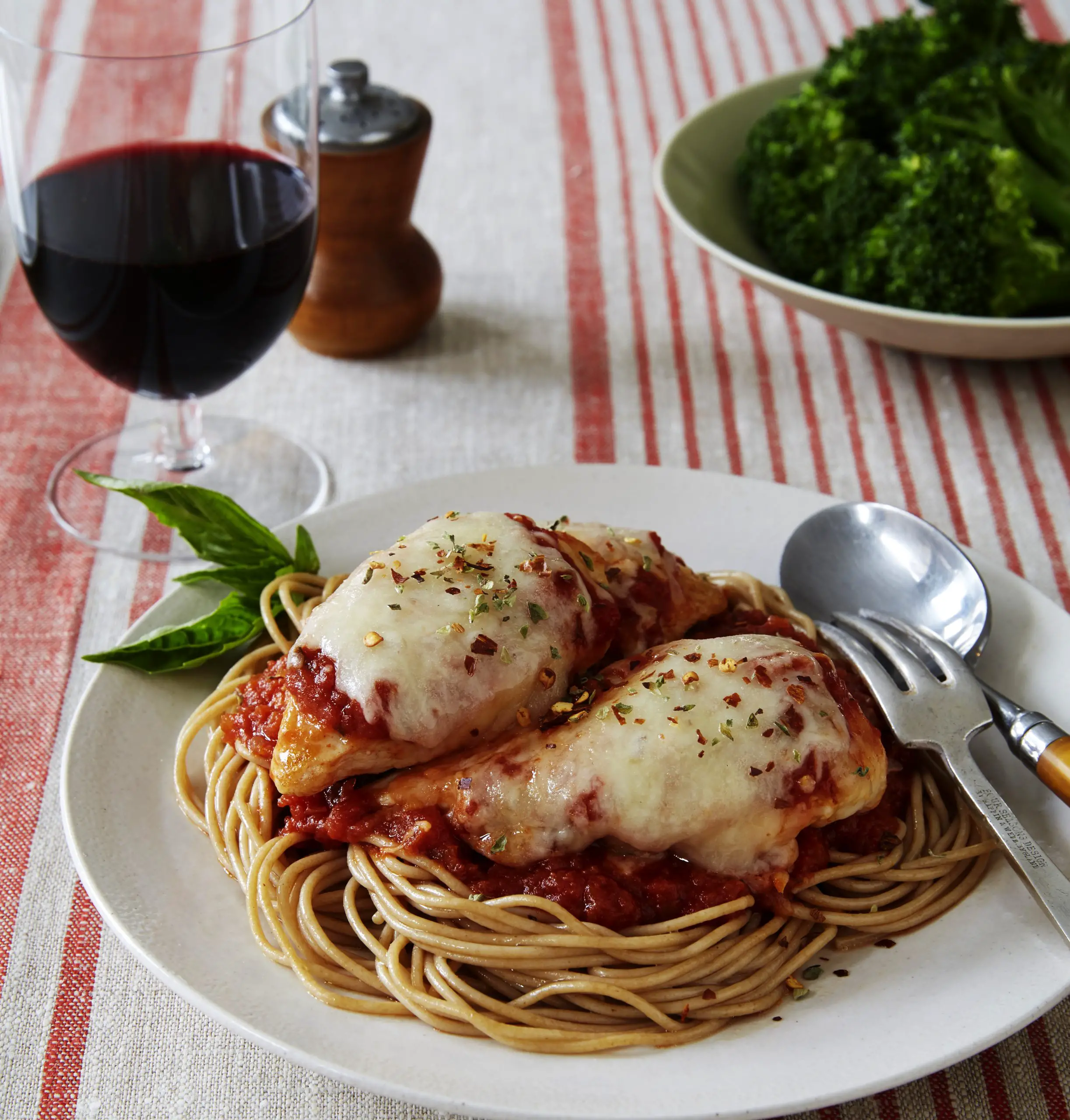 Healthy Grilled Chicken Parmesan Recipe « Just Stop Eating So Much!