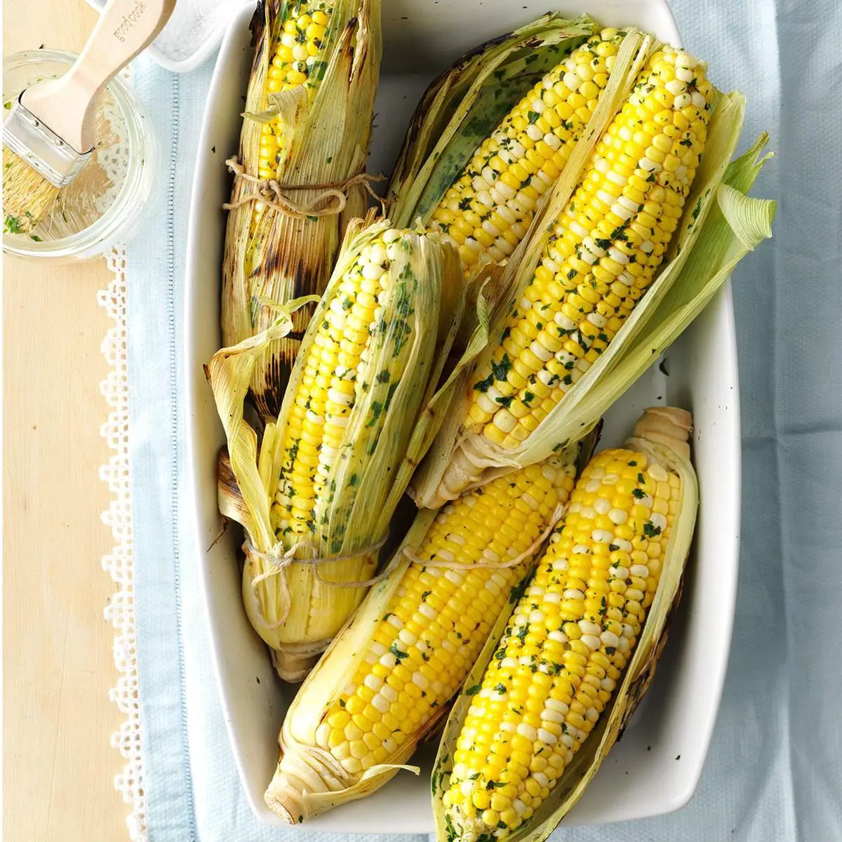 Herbed Grilled Corn on the Cob Recipe: How to Make It