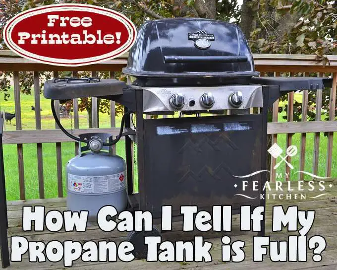 How Can I Tell if My Propane Tank is Full?