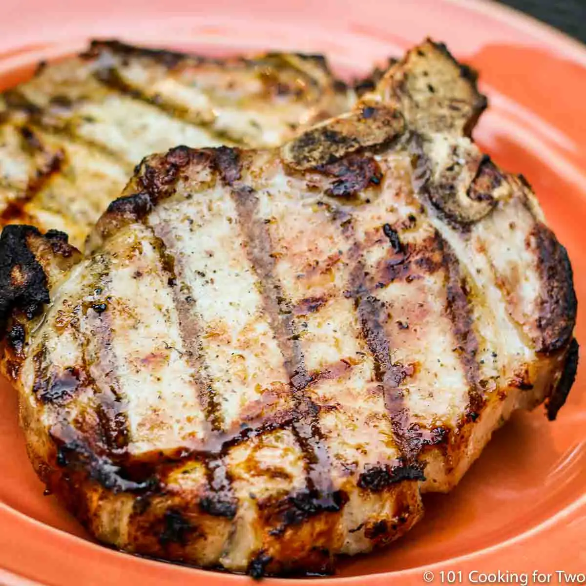 How long to cook pork chops on gas grill