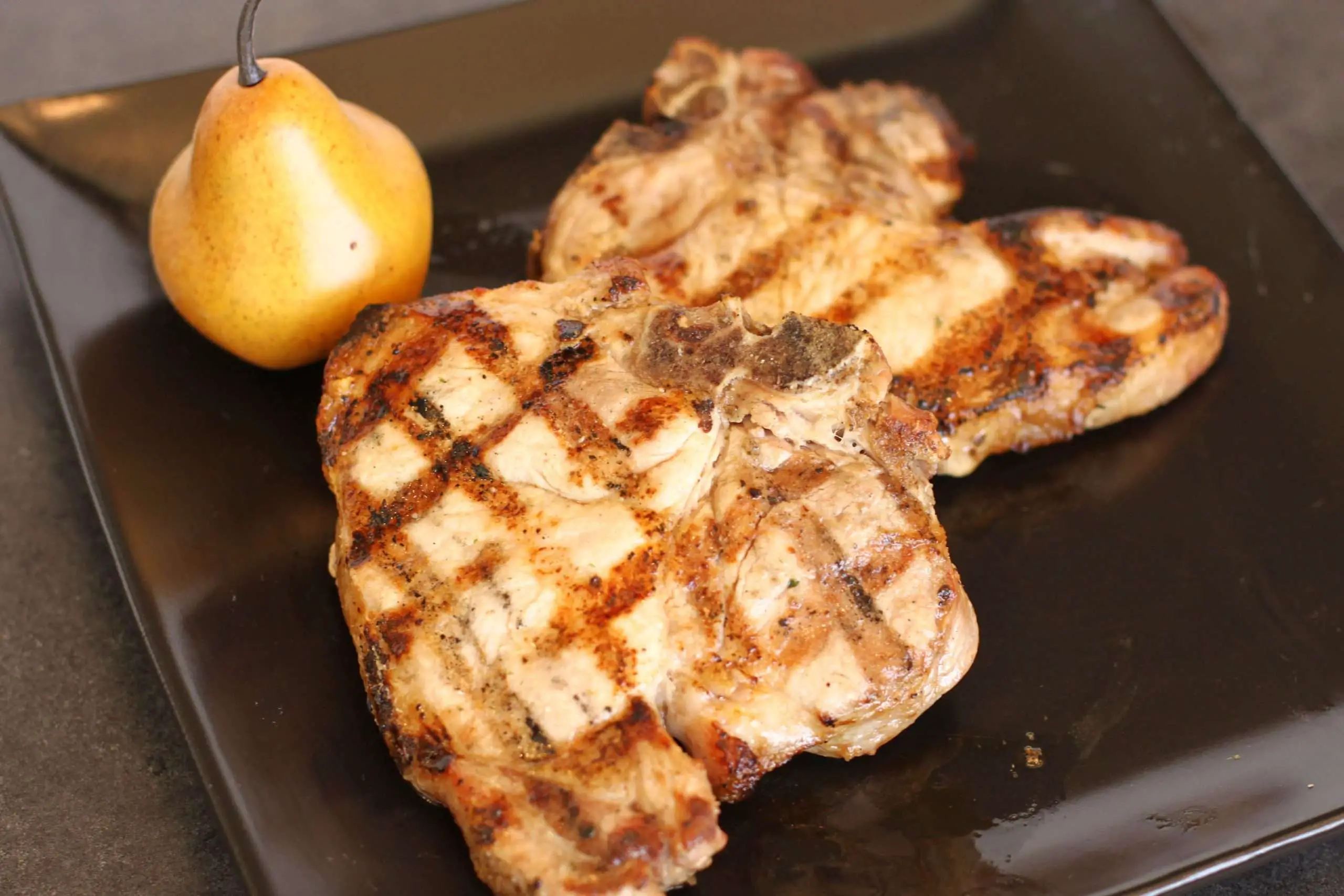 how long to grill pork chops on george foreman grill