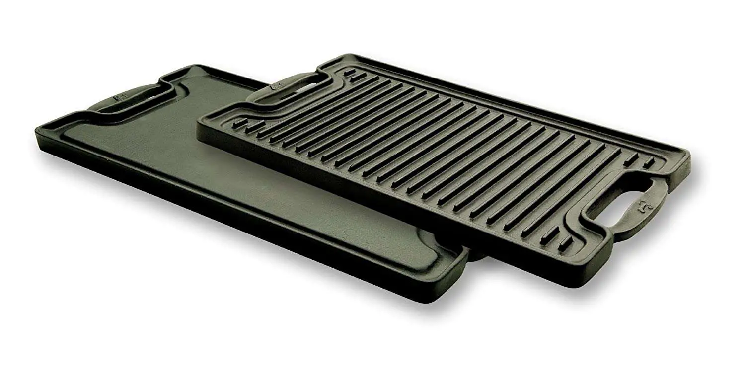 How to Clean a Cast Iron grill griddle