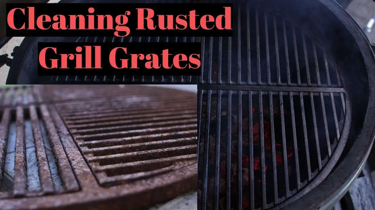How To Clean Rusty Grill Grates : Cast Iron Barbeque Grill ...