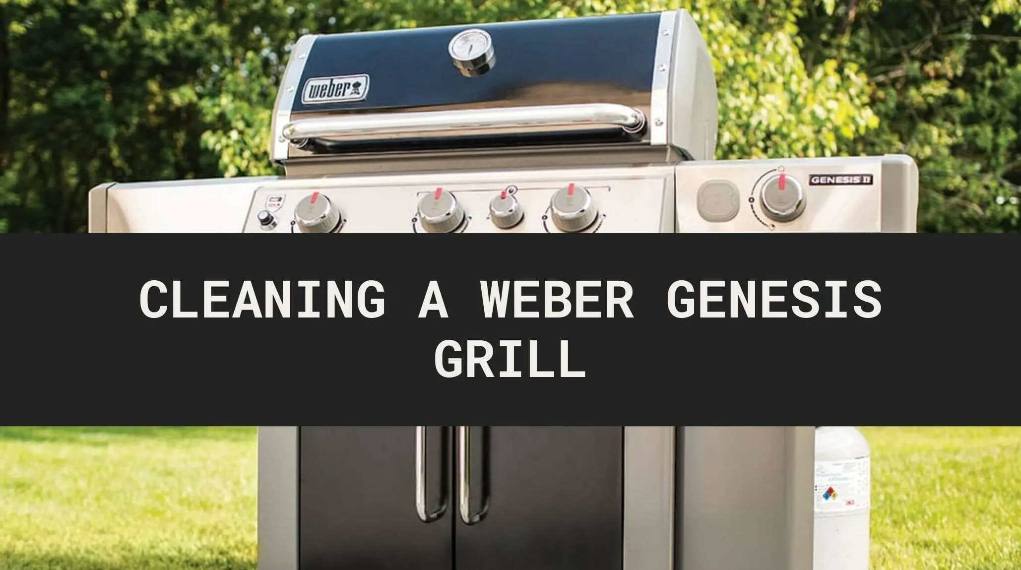How To Clean Weber Genesis Grill