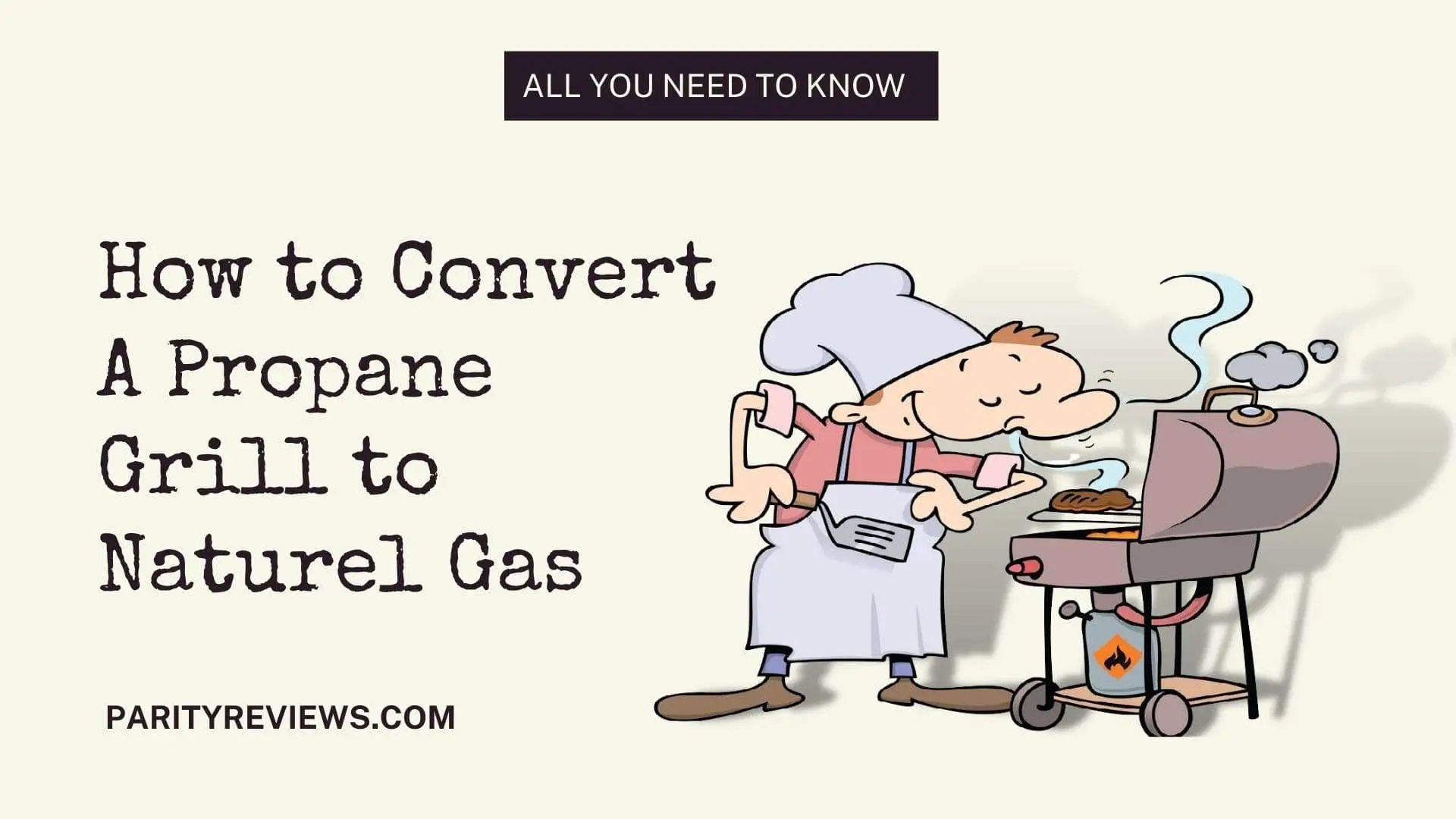 How to Convert A Propane Grill to Naturel Gas: ALL YOU ...